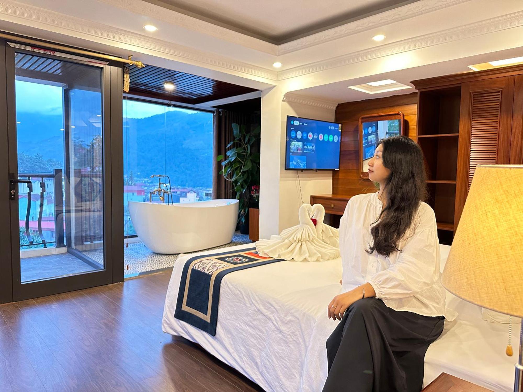 Green Villa Sapa Bagian luar foto