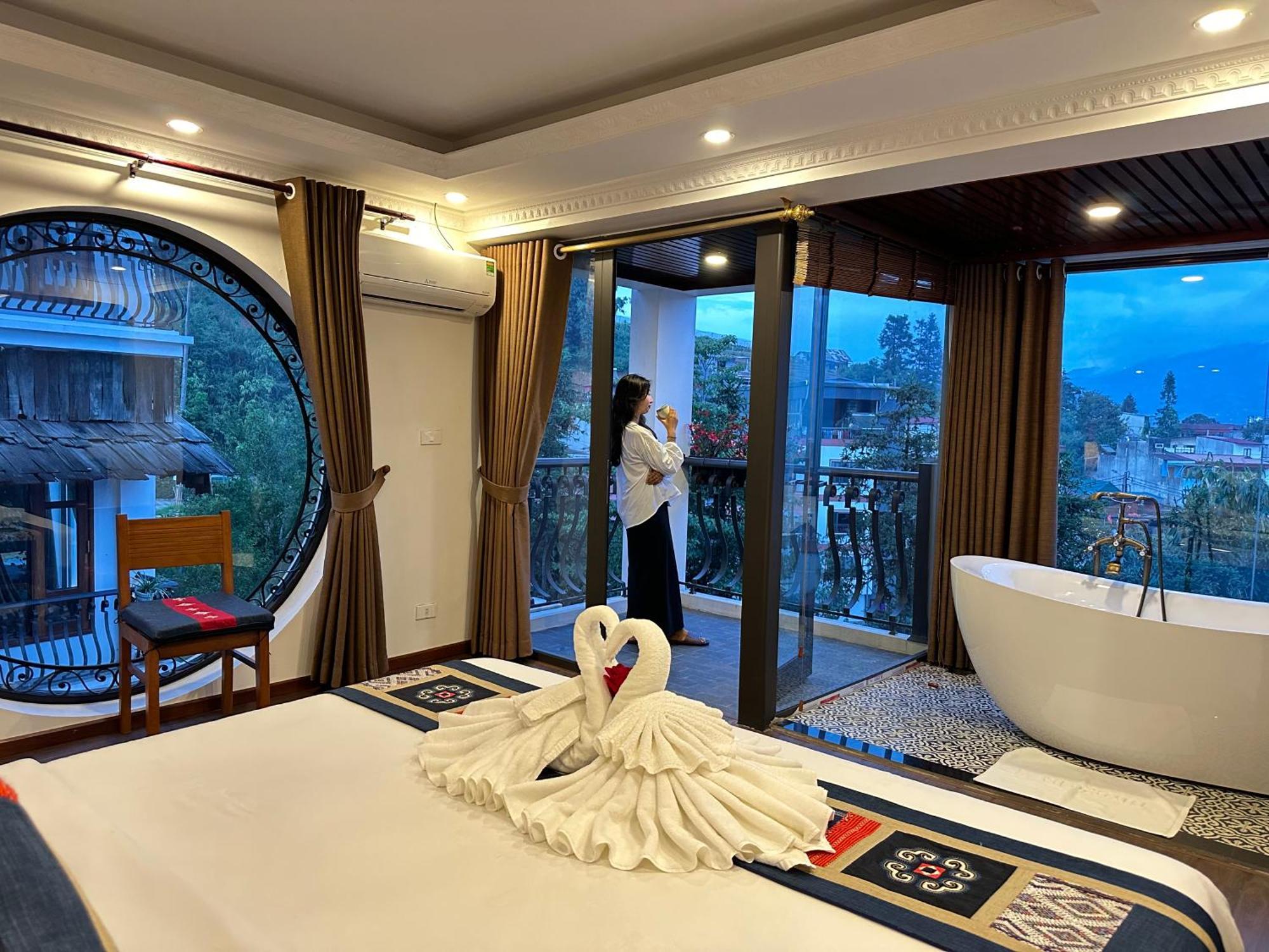 Green Villa Sapa Bagian luar foto